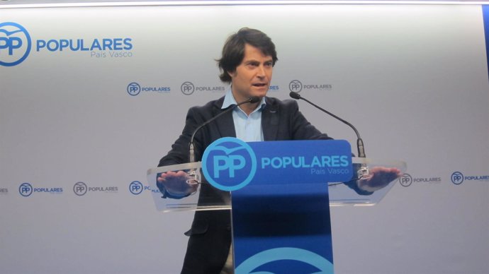 Javier Ruiz, secretario general del PP de Bizkaia