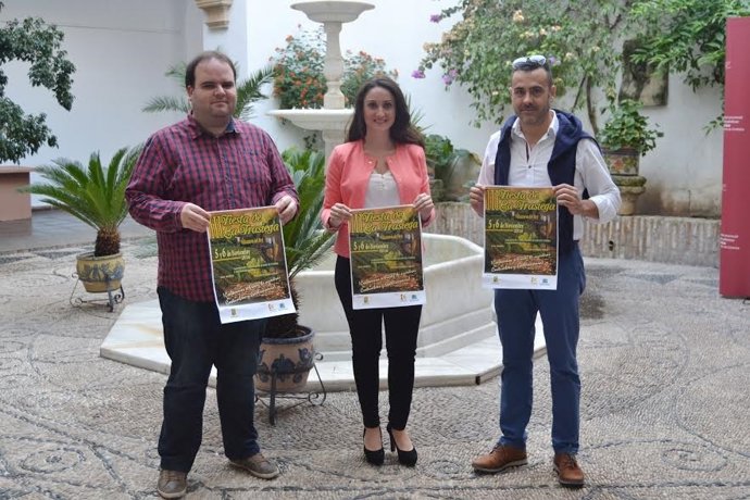 Gómez, durante la presentación de la Feria de la Trasiega
