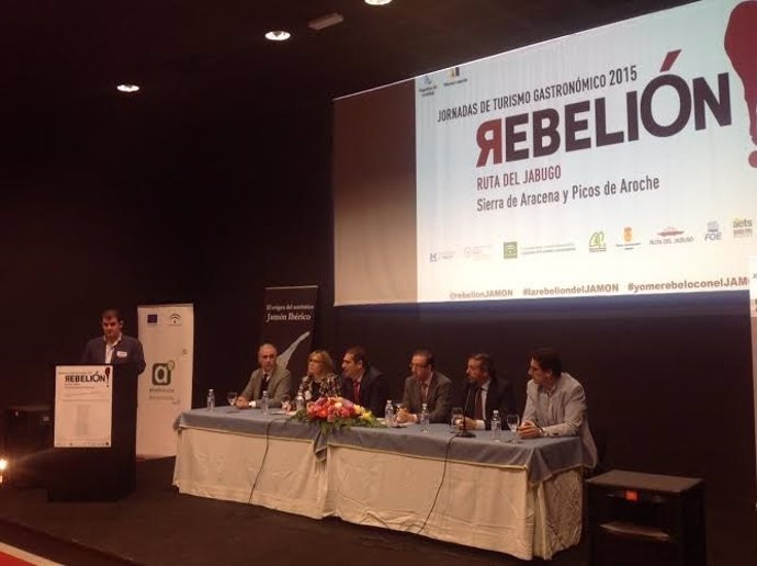 Jornadas de la Rebelión del Jamón en Jabugo (Huelva).