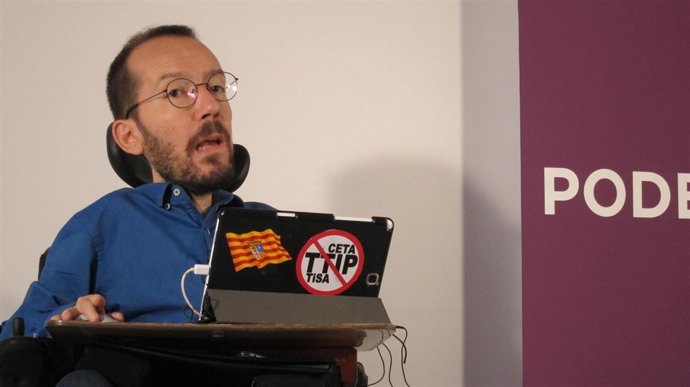 Pablo Echenique, secretario de Organización de Podemos