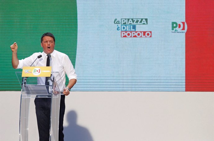 El primer ministro italiano, Matteo Renzi