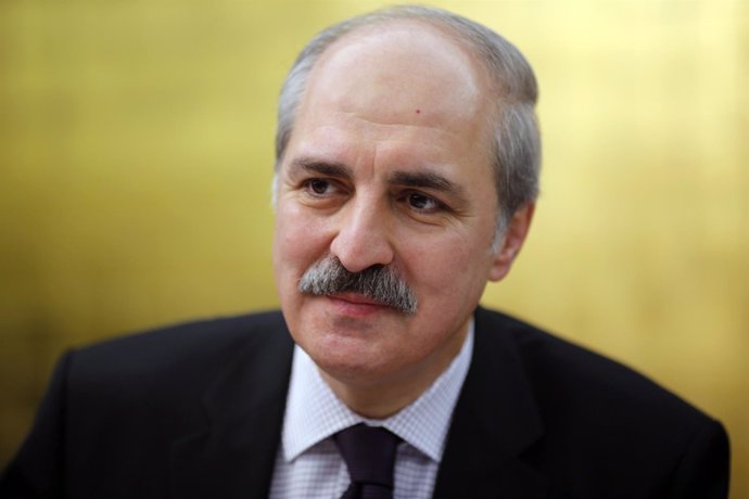 El viceprimer ministro de Turquía, Numan Kurtulmus.