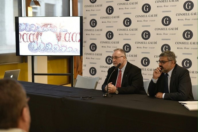 Presentación del Portal Gaudí, con el dtor.Gral.Archivos J.Boya