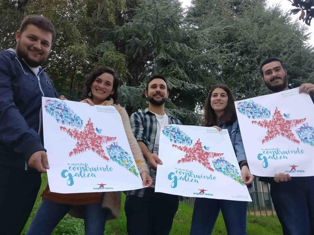 Alberte Mera presenta la XIV Asemblea Nacional de Galiza Nova