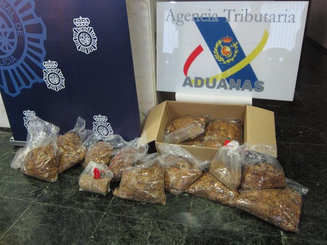 Tabaco de contrabando intervenido