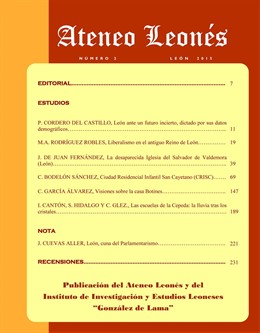 Imagen de la revista Ateneo Leonés. 