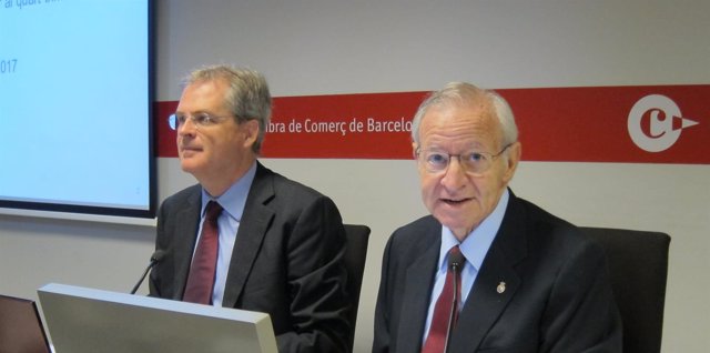Joan Ramon Rovira y Miquel Valls (Cámara de Barcelona)