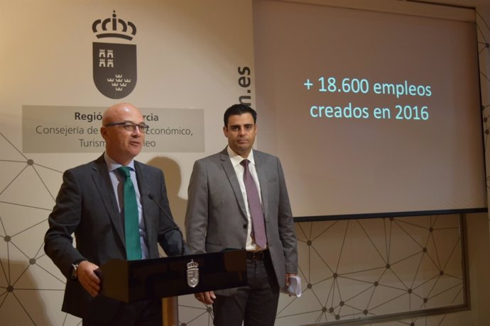 Juan Hernández y Alejandro Zamora, en la valoración de los datos del paro