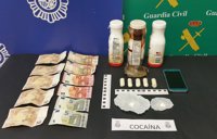 Detenido en Valladolid cuando intentaba vender droga e incautados 60 gramos de cocaína