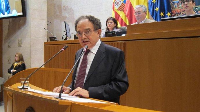 El presidente de la Cámara de Cuentas de Aragón, Antonio Laguarta
