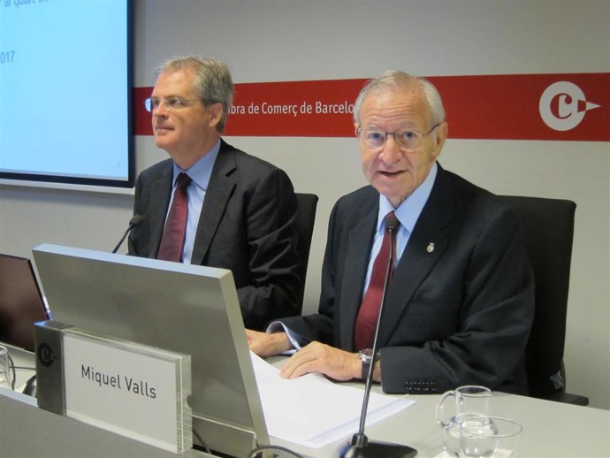 Joan Ramon Rovira y Miquel Valls (Cámara de Barcelona)