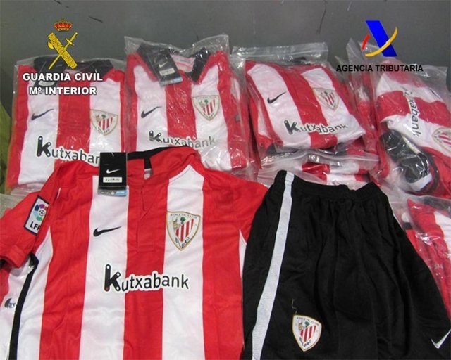 Camisetas falsificadas
