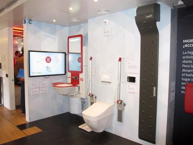 Una de las estancias de la casa accesible de la ONCE. 