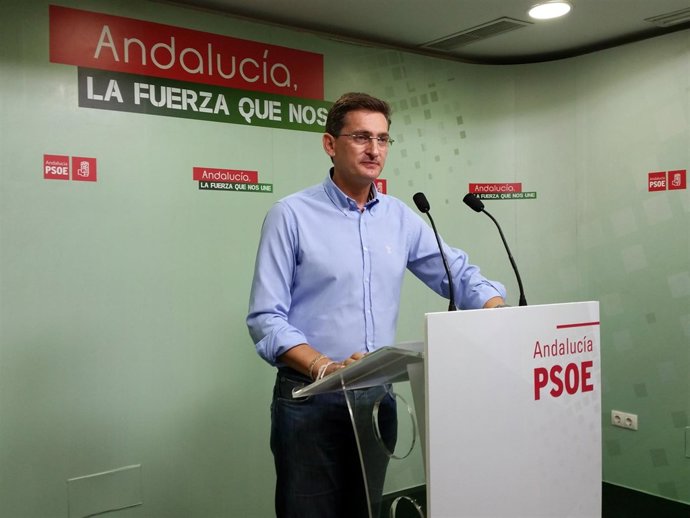 El secretario general del PSOE en Almería, José Luis Sánchez Teruel