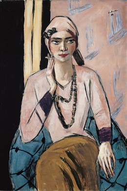 Retrato de Max Beckmann 