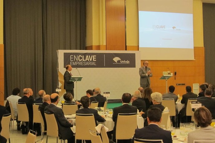 Encuentro 'Enclave empresarial' de Unicaja Banco con José María O'Kean