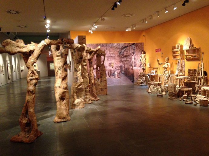 Parte de la exposición de Messa en el MuVIM