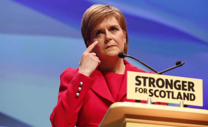 La ministra principal de Escocia, Nicola Sturgeon