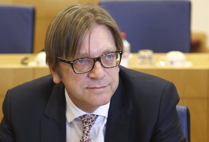 Guy Verhofstadt, negociador del Parlamento Europeo para el Brexit