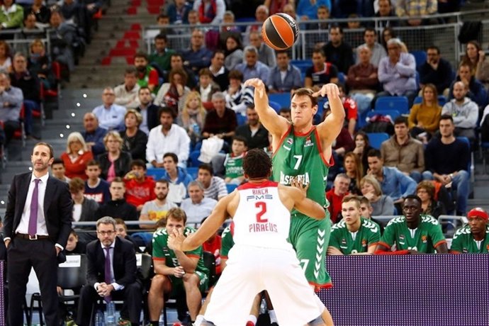 Voigtmann en el Baskonia - Olympiacos