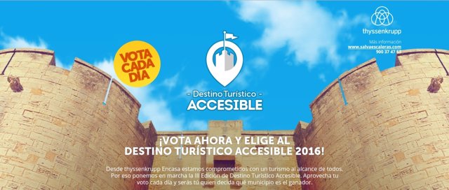 Campaña para la elección de la ciudad con mejor accesibilidad en turismo