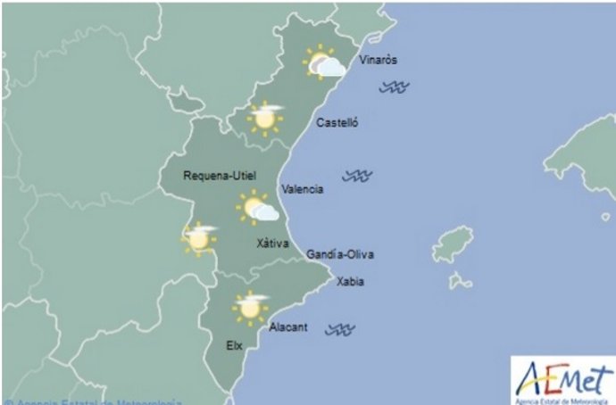 El tiempo de este viernes 