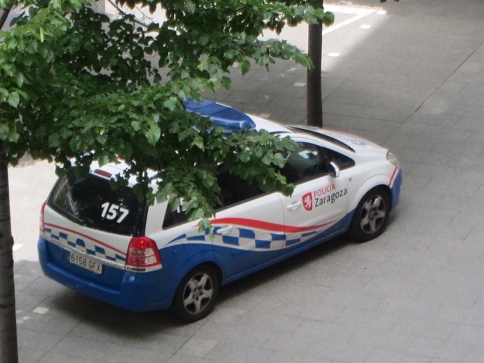 Coche de la Policia de Zaragoza