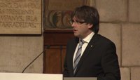 Puigdemont defiende a la alcaldesa de Berga ante la "persecución por sus ideas"