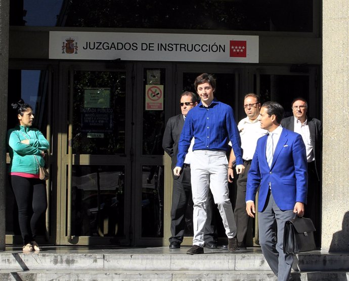 El pequeño Nicolás en los juzgados de Plaza Castilla