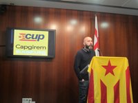 La CUP acusa al Gobierno catalán de actuar "con complicidad con el aparato represivo español"