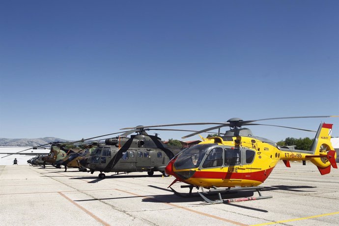 Helicóptero de la UME, Unidad Militar de Emergencia