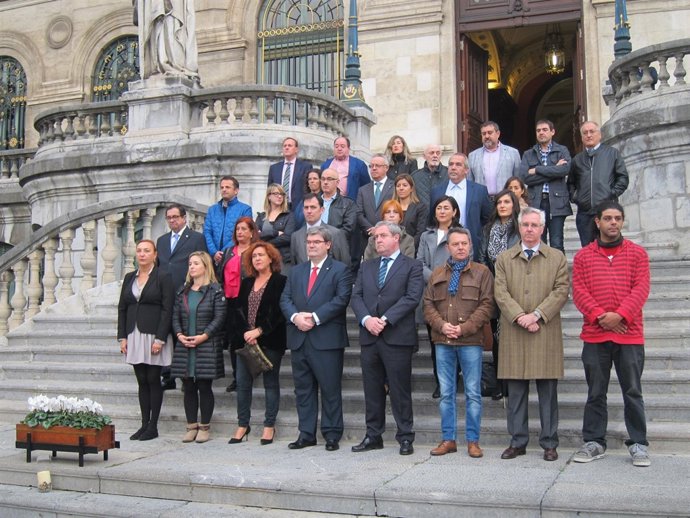 Concentración del Ayuntamiento de Bilbao
