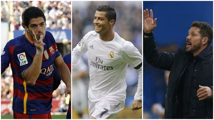 Luis Suárez Cristiano Ronaldo Simeone Premios Marca