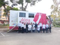 El Consell de Mallorca cede de forma gratuita el camión a la Fundación Banco de Sangre y Tejidos de Baleares