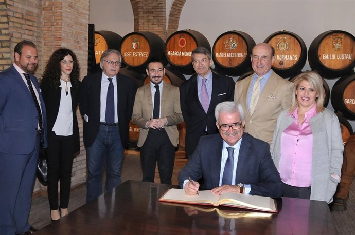 Jiménez Barrios en el Consejo Regulador del Vino de Jerez