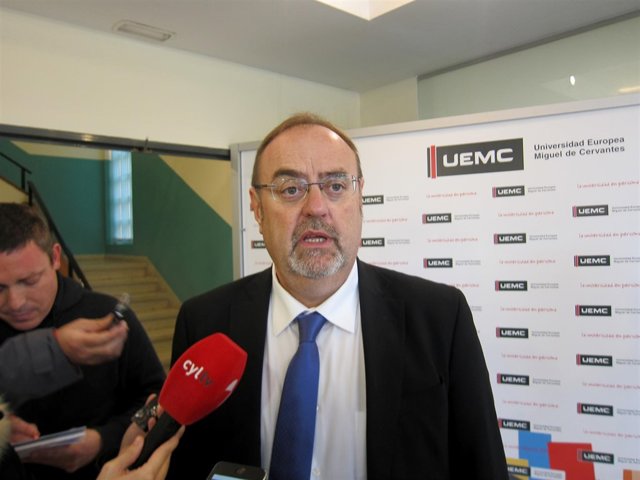 Fernando Rey, consejero de Educación en Castilla y León. 