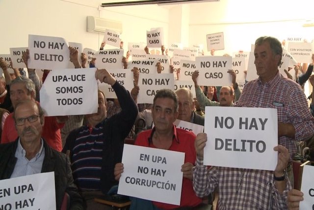 Afiliados apoyan a UPA-UCE Extremadura