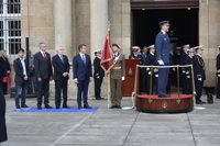 Felipe VI preside en Ferrol los actos del Día del Veterano
