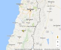 Un terremoto de 6,4 sacude Chile y se deja sentir en Santiago