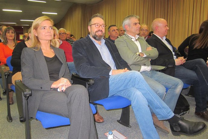 Elena Faba, Juan Carlos Girauta y Carloz Carrizosa