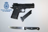 Detenido un hombre que atracaba a taxistas amenazándoles con un arma blanca