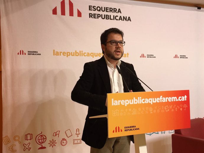 El secretario general de política económica de ERC, Pere Aragonès