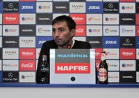 Asier Garitano: "El objetivo es que el Lega vuelva al Bernabéu los próximos años"