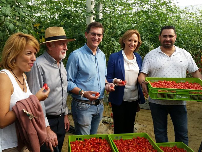 Carmen Ortiz y José Luis Sánchez Teruel en Almería