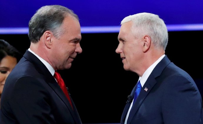 Tim Kaine y Mike Pence, candidatos a la Vicepresidencia