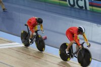 Tania Calvo y Helena Casas, oro en la velocidad por equipos de la Copa del Mundo