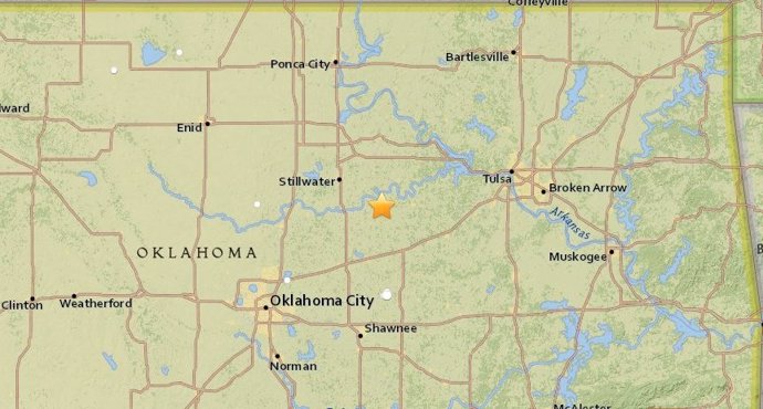 Terremoto de magnitud 5 en Oklahoma (EEUU)