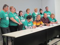 Las trabajadoras de las residencias de Bizkaia seguirán con movilizaciones hasta ver satisfechas sus reivindicaciones