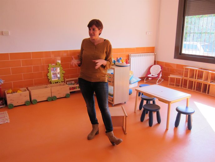 La dtora.Del Centro Socioeducativo Poblenou de la Pere Tarrés, Cristina López