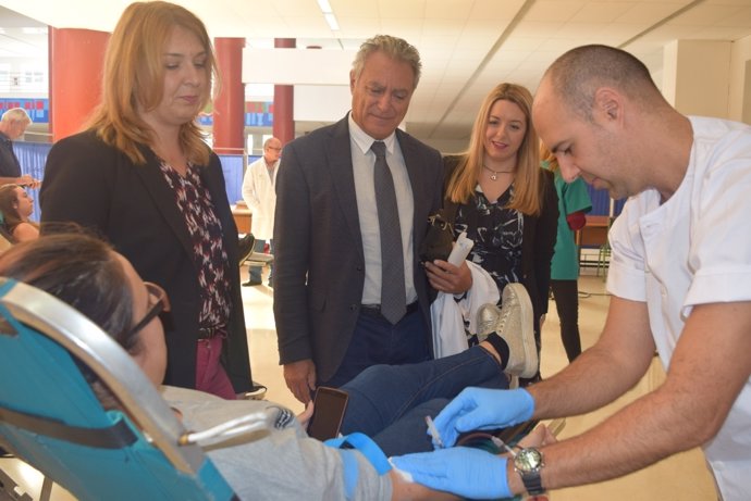 Campaña universitaria de donación de sangre en Málaga